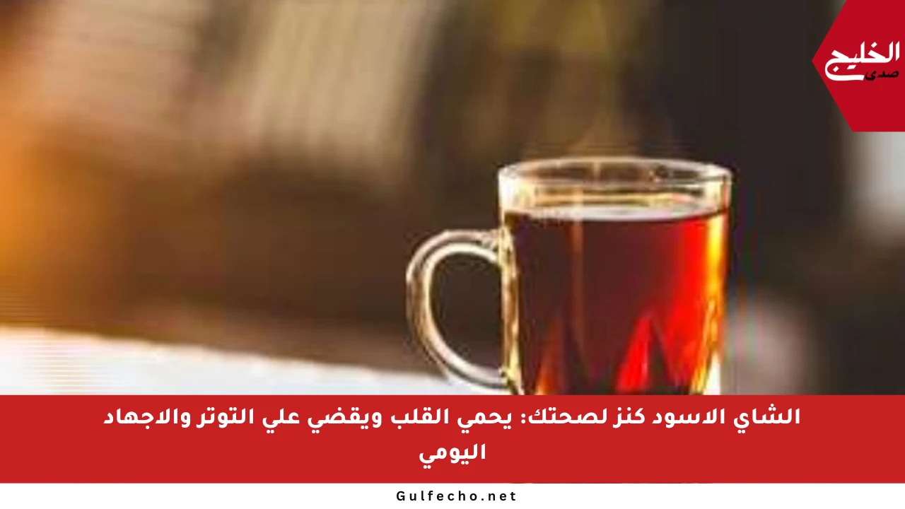 الشاي الأسود كنز لصحتك: يحمي القلب ويقضي على التوتر والإجهاد اليومي
